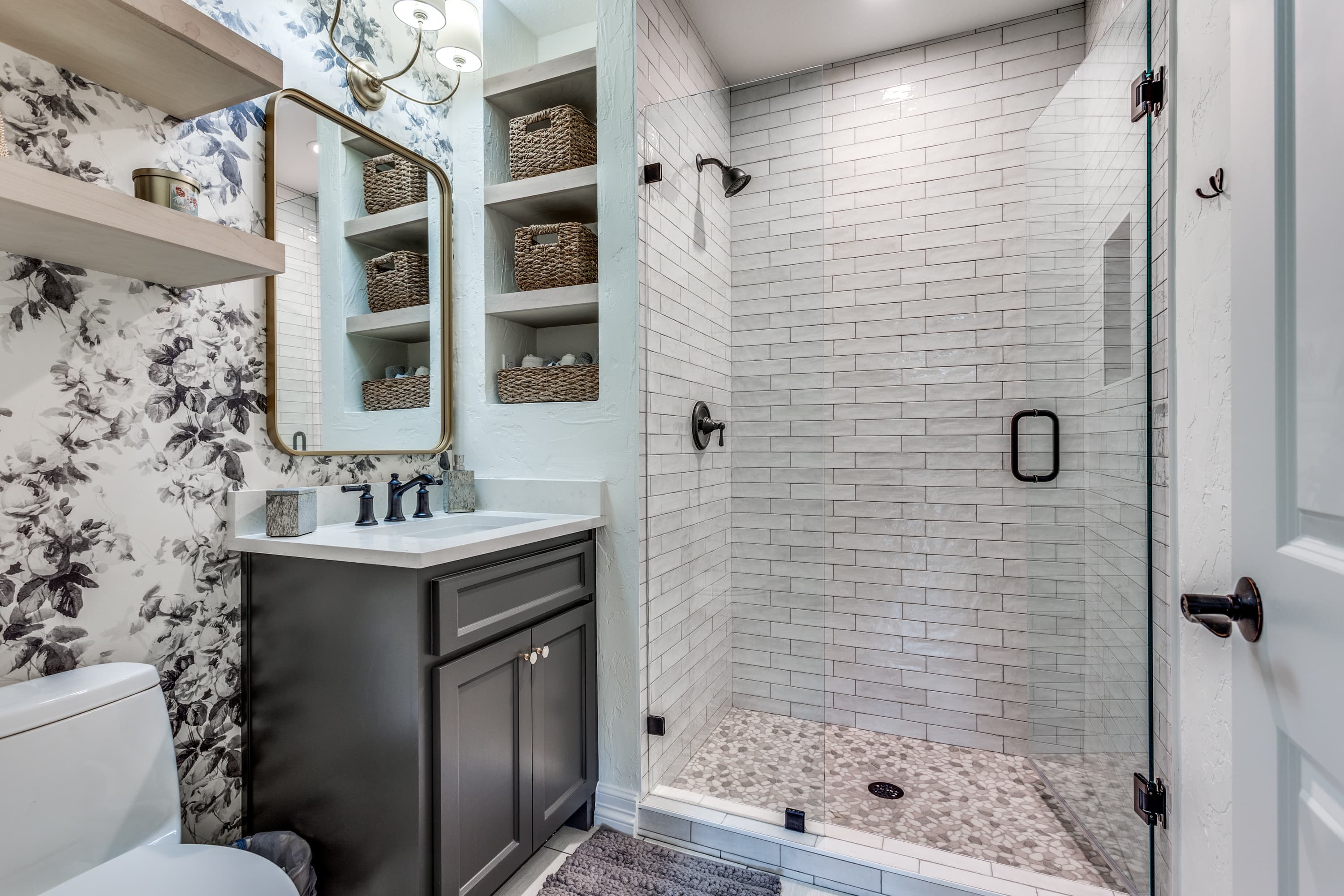 luxury bathroom remodel