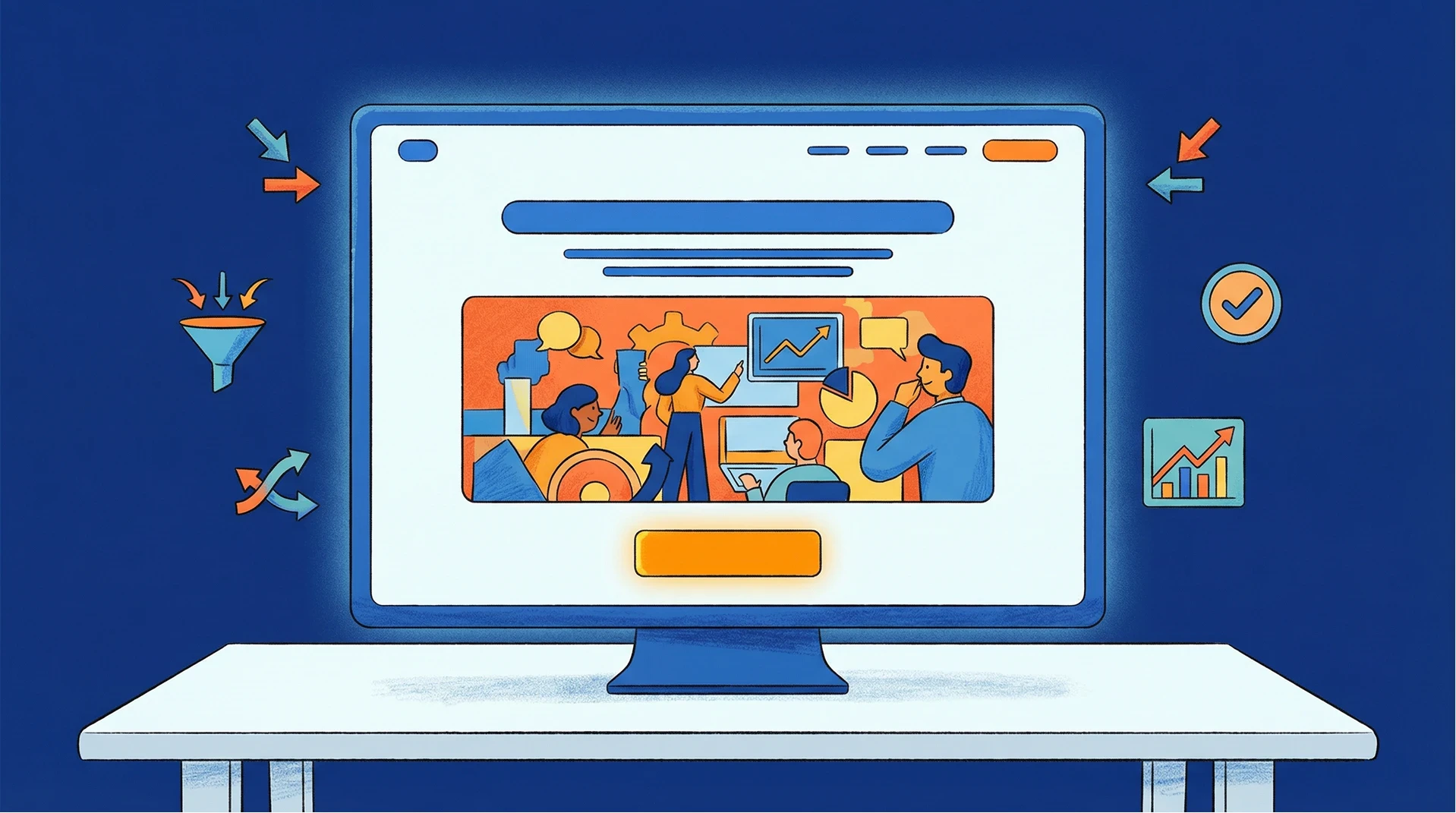 Illustration retour client avec l'agence Flownomi