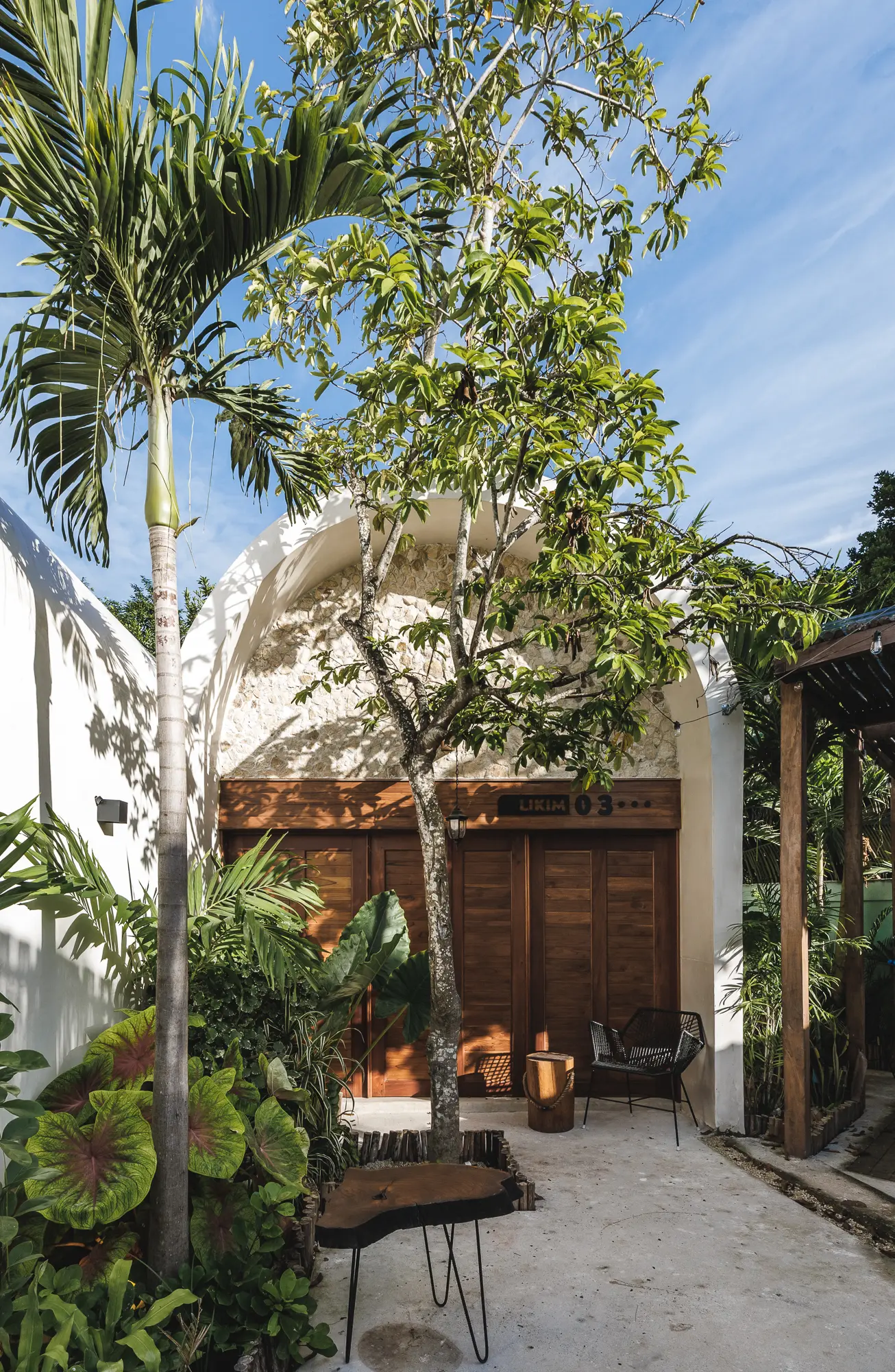 Casitas Nohiyari - Fachada del tercer cuarto