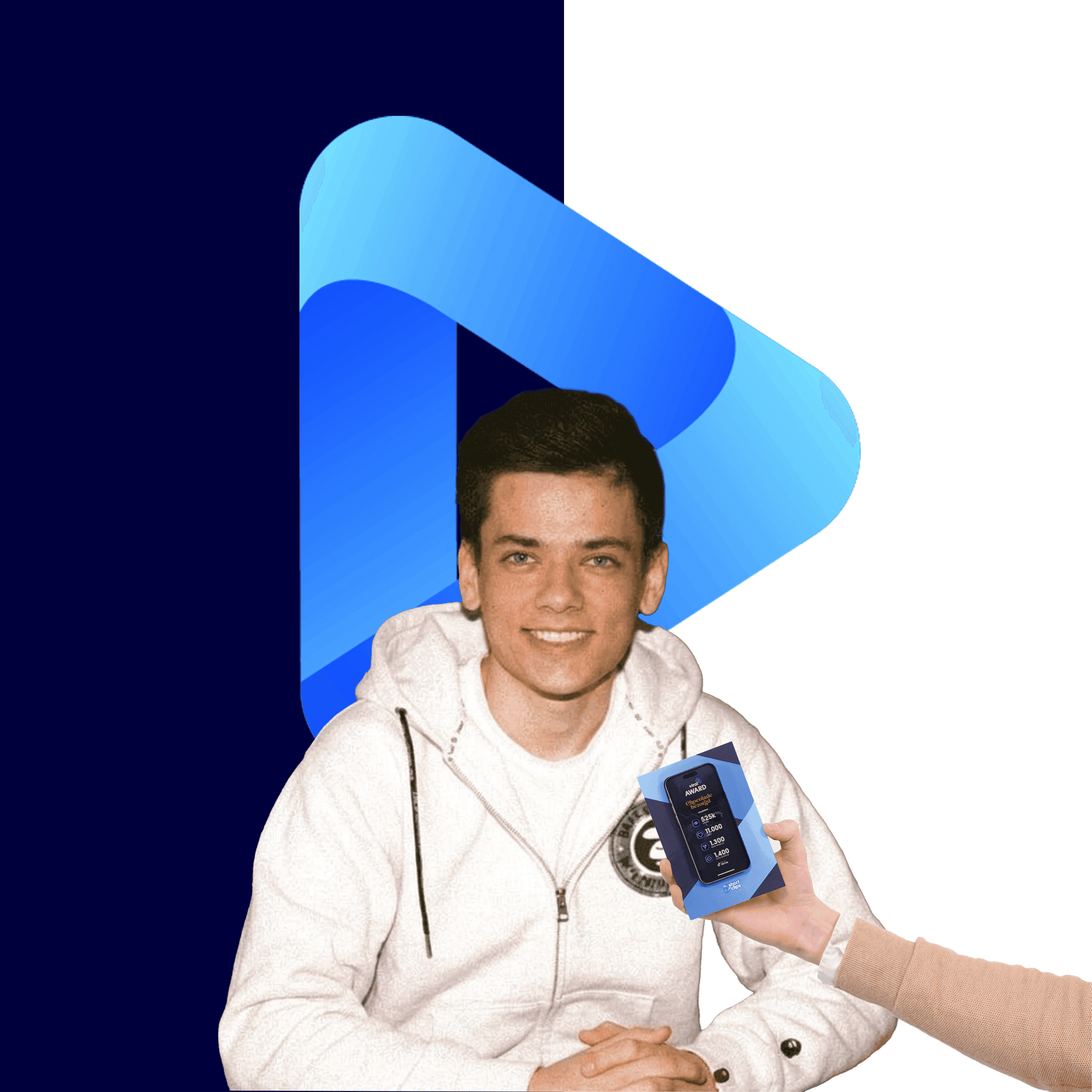 Fabian, short video creative bij Shortclips