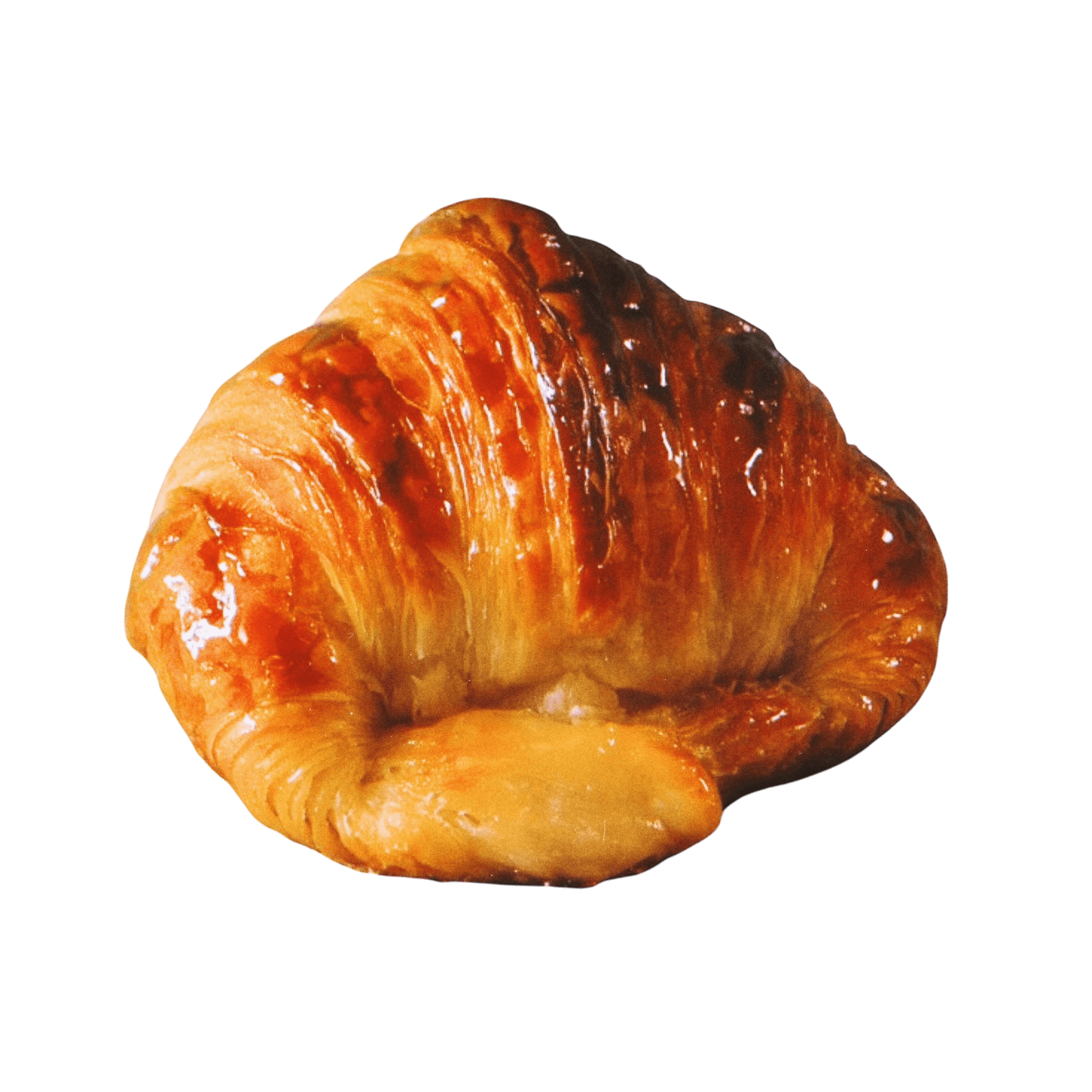 Buttery, flaky Argentinian croissants with a touch of sweetness.