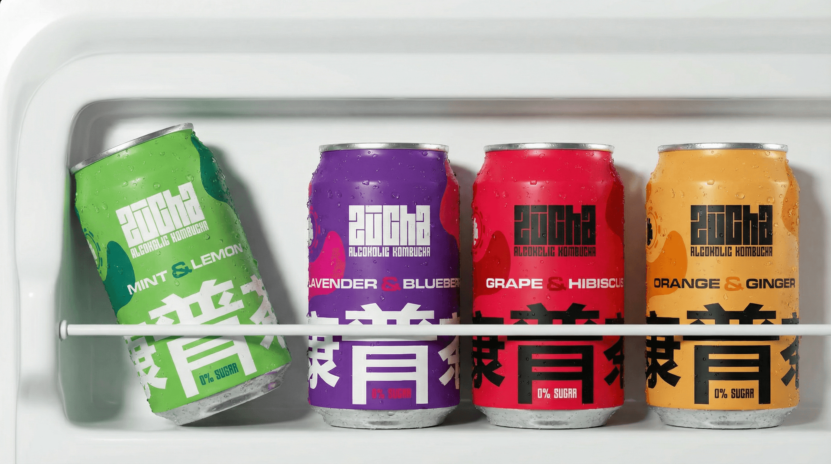 A close-up of a hand wearing multiple decorative rings against a blue background.