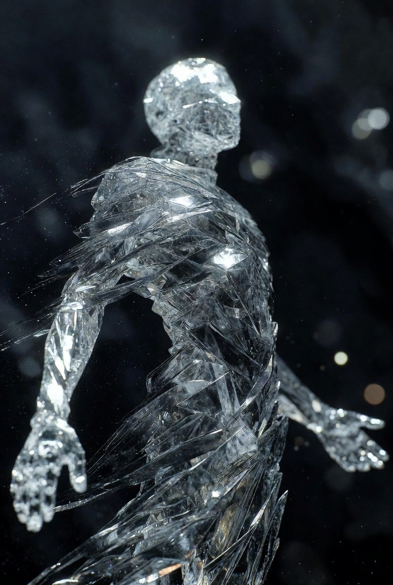 Framer website builder interface with blue abstract background and editor.