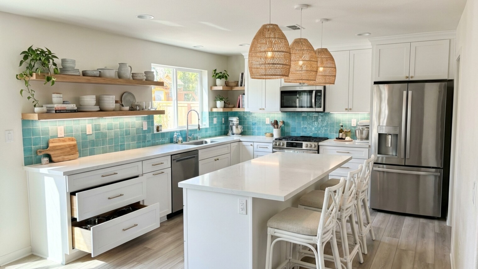 What Color Should I Paint My Kitchen Cabinets? AI Shows You