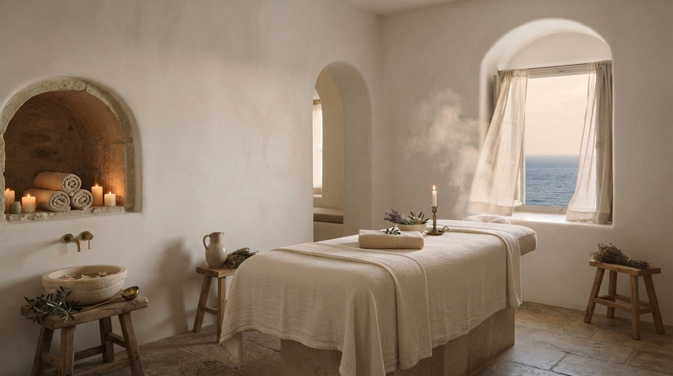 The stone spa