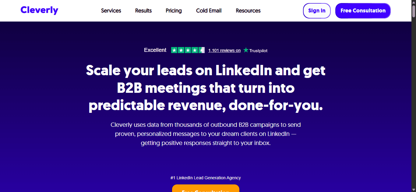 cleverly screenshot website