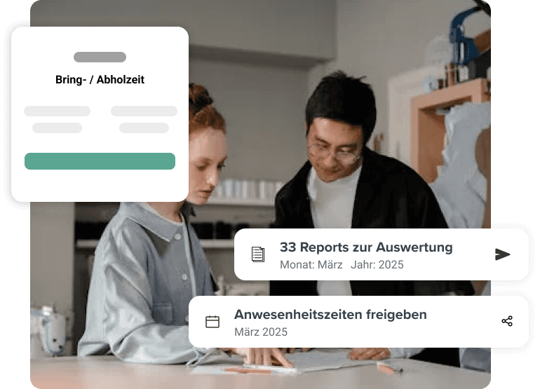 In kitAdmin ist die Belegungsplanung jederzeit präzise und übersichtlich dargestellt