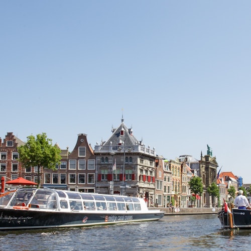 Covered boats and open boats