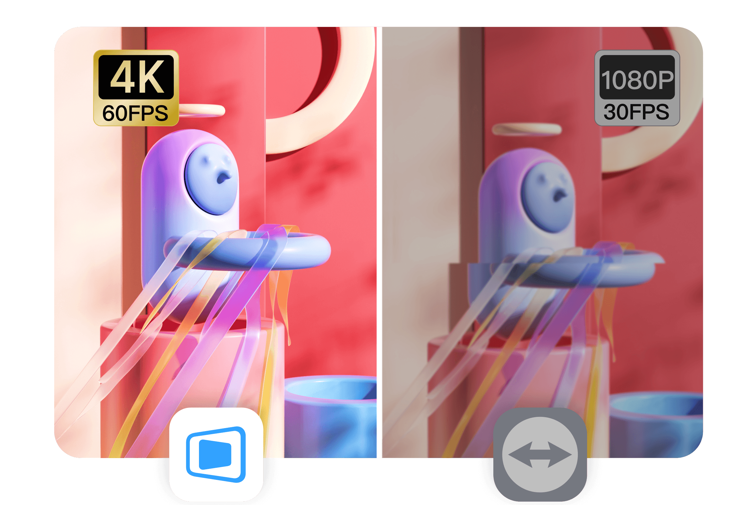 DeskIn High Definition & Low Latency