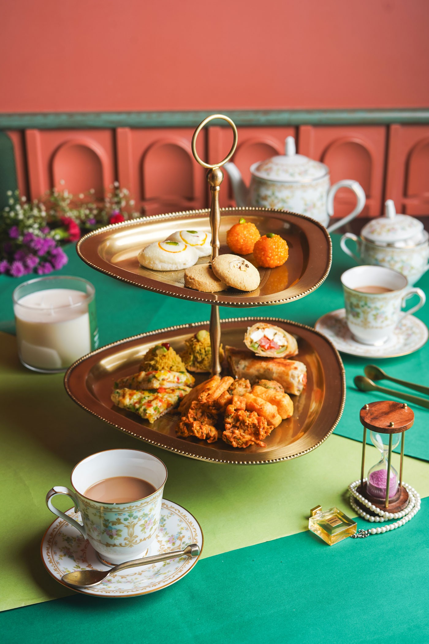 Indian-inspired High Tea.