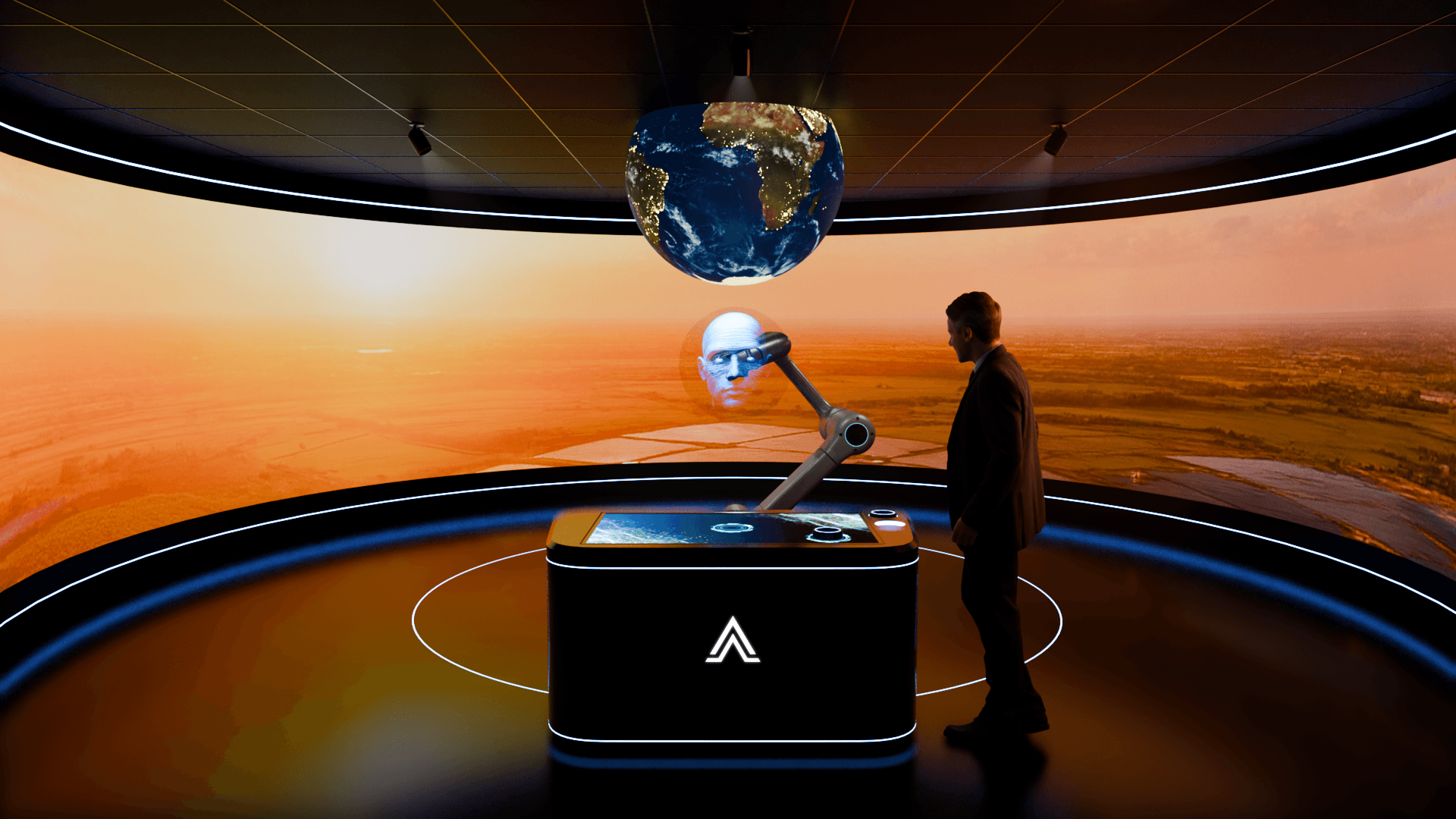 Abstract digital glitch effect with pixelated distortion and light streaks