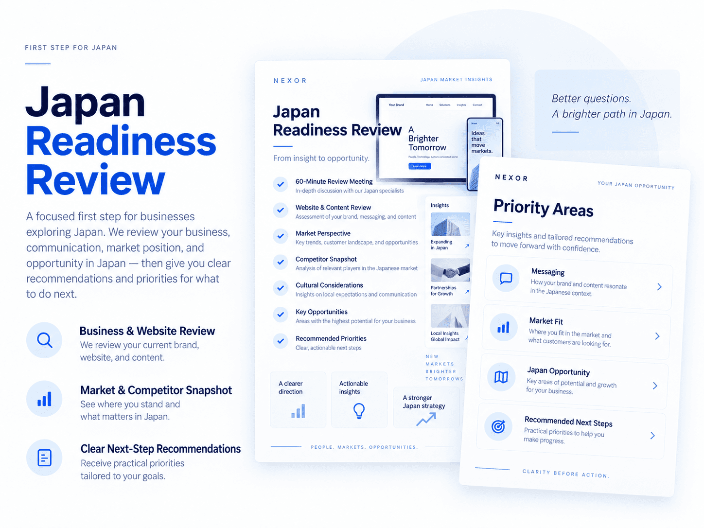 Japan Readiness Review