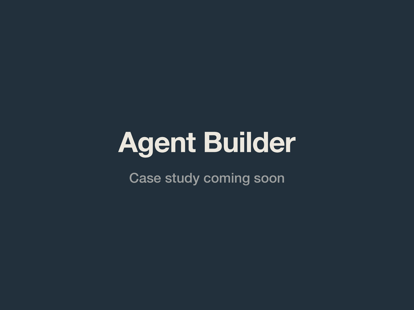 Agents at Scout