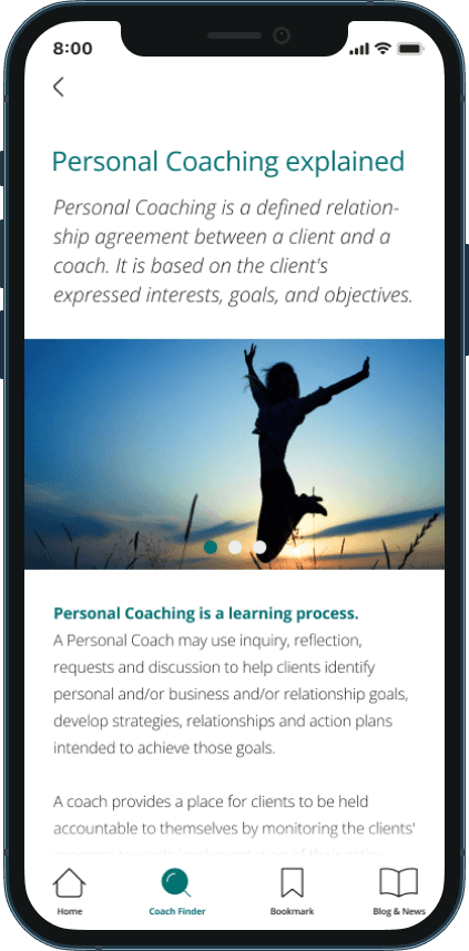 HiFi Prototyp Coachfinder MockUp iPhone