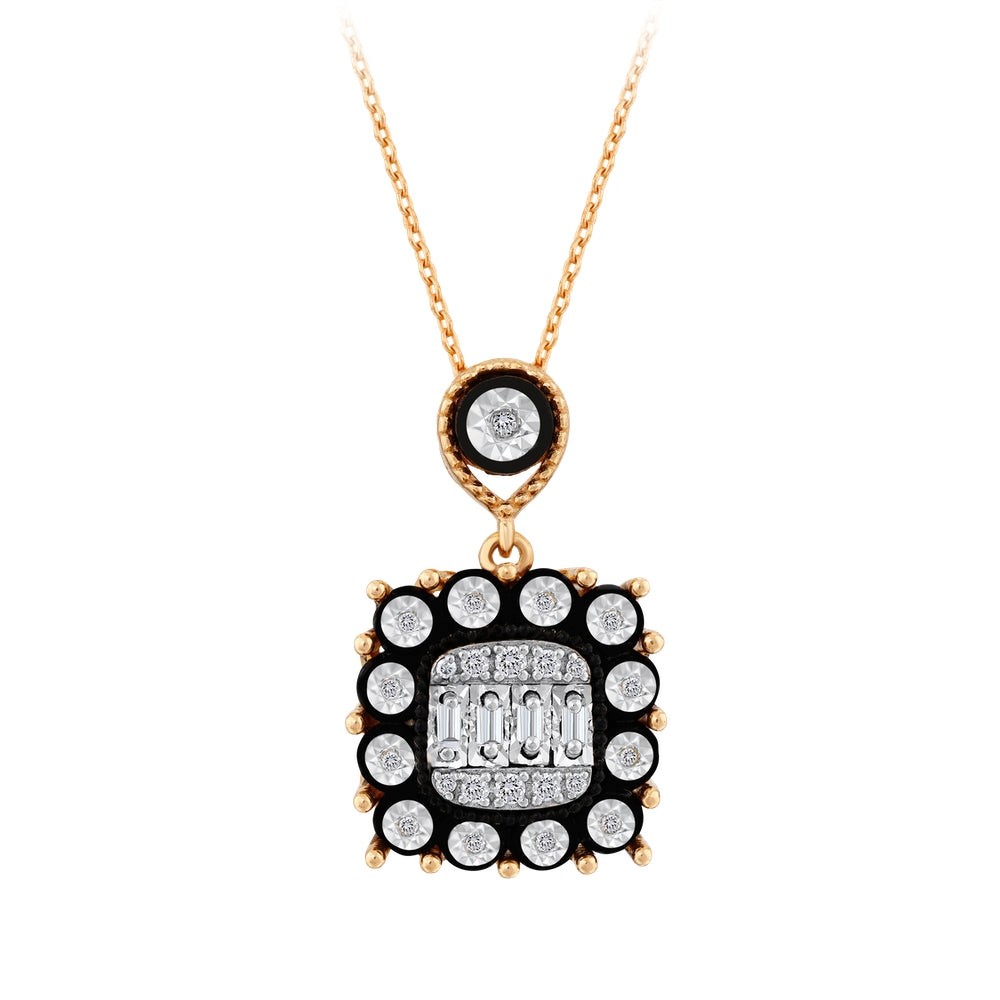 Assos Pırlanta 0.17 Karat Elmas Fantezi Kolye Modeli S143092