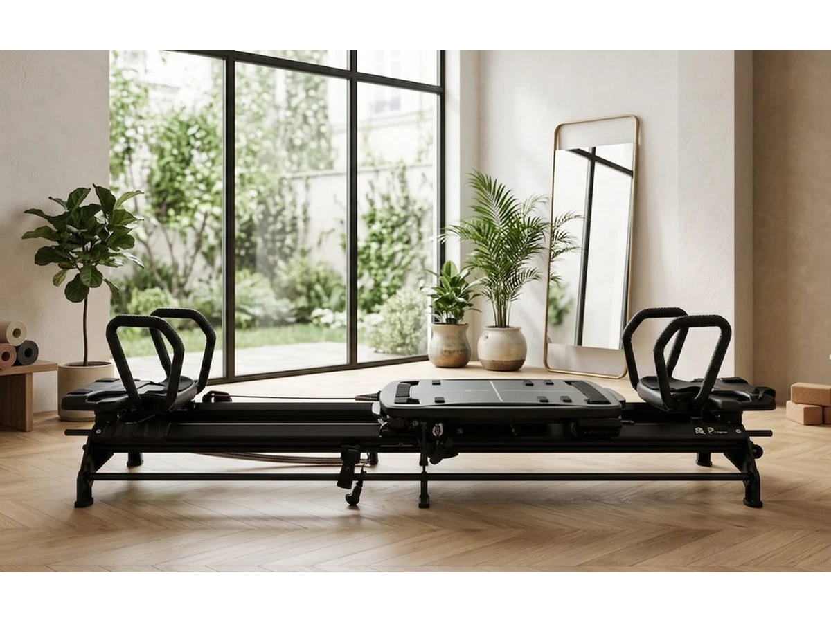 Megaformer Evolution, megaformer en aluminium dans un studio de Pilates professionnel