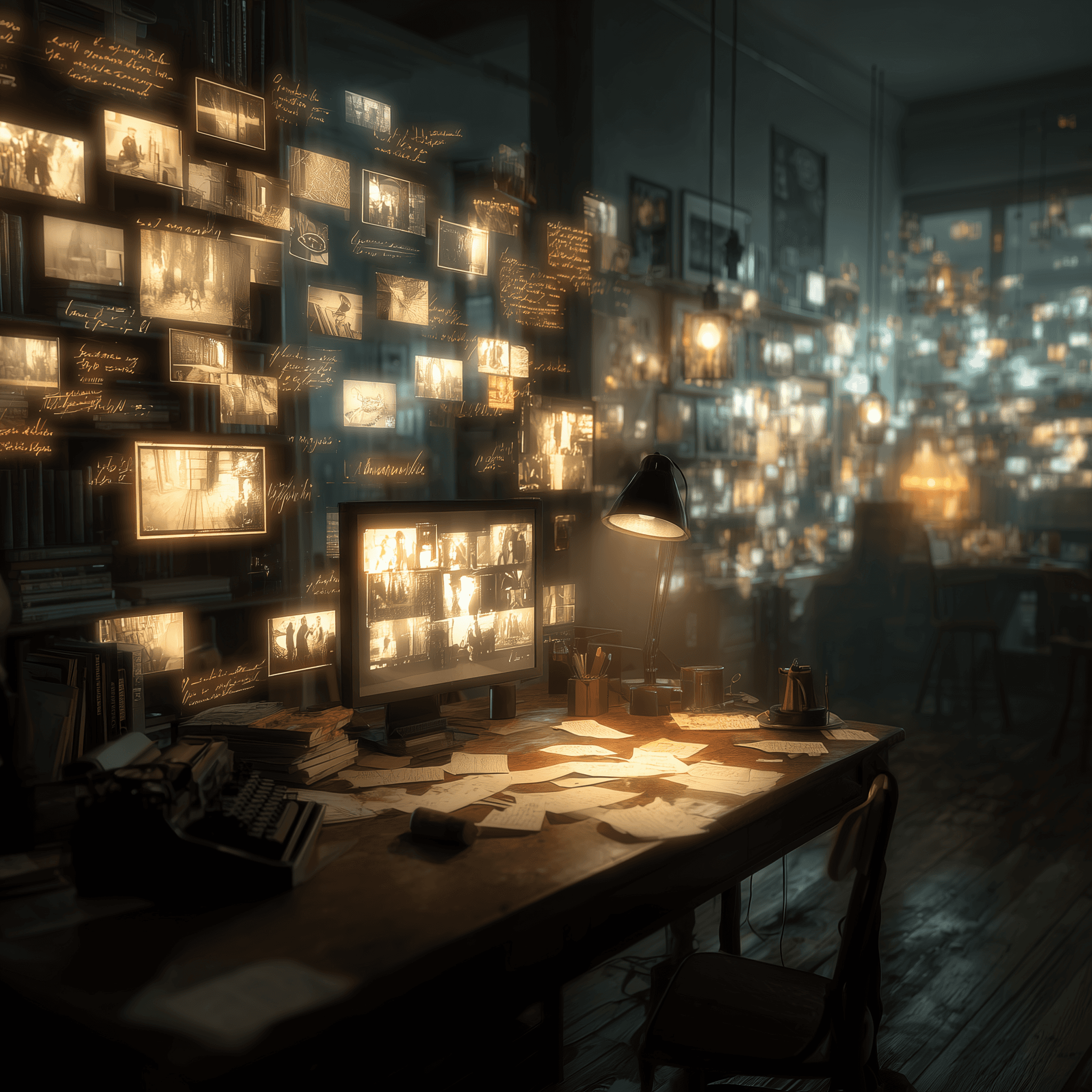 An abstract shape that representative of Art Direction