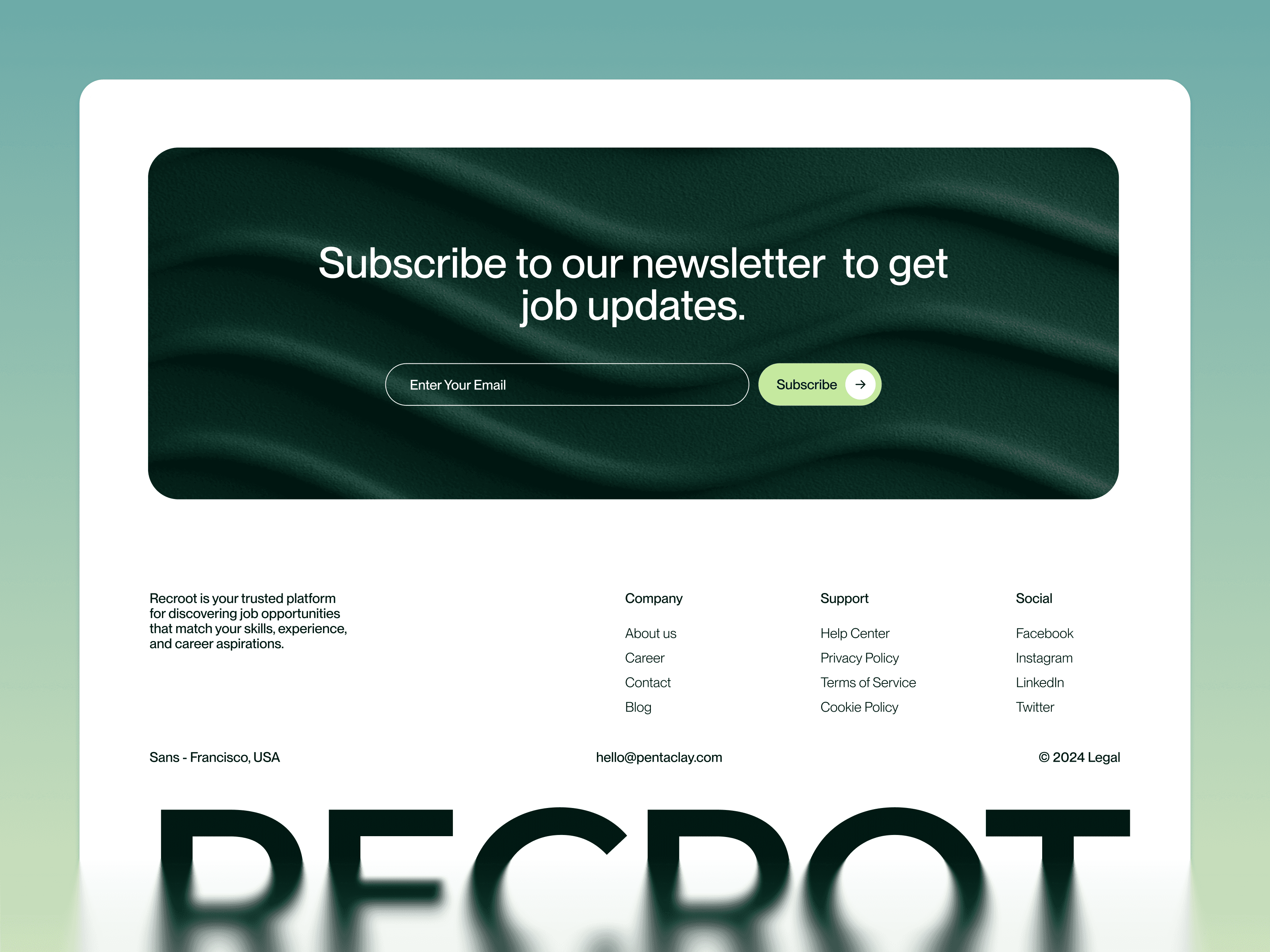webflow marketing agency template