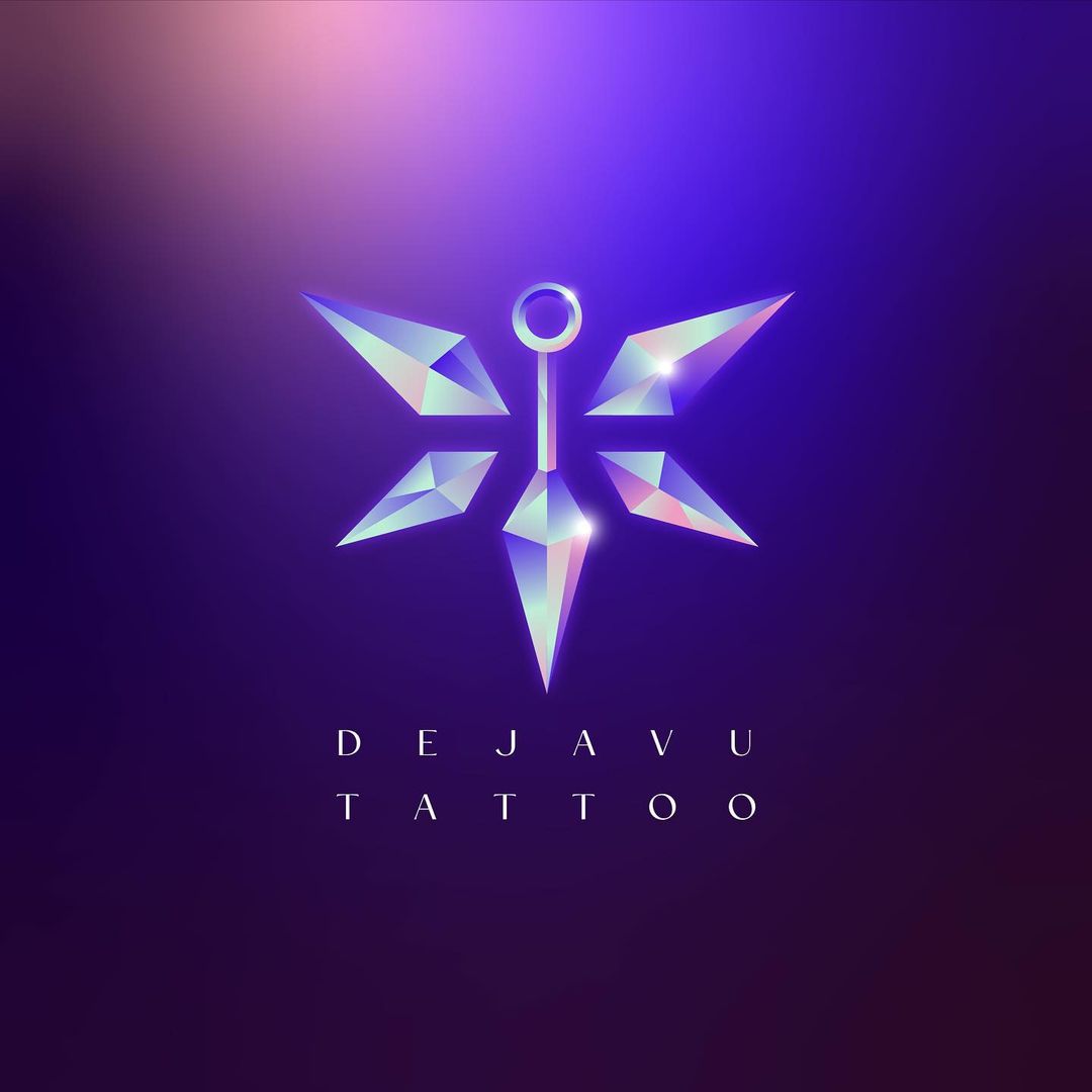 Deja Vu Tattoo Co. Logo