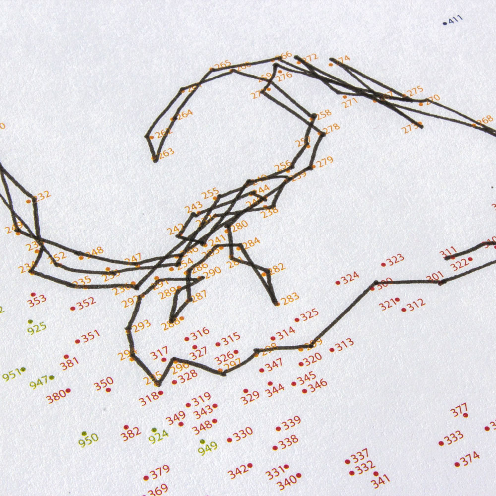 Abstract ripple-like design with black wavy lines fading into gray on a light gray background, evoking sound waves or vibrations.