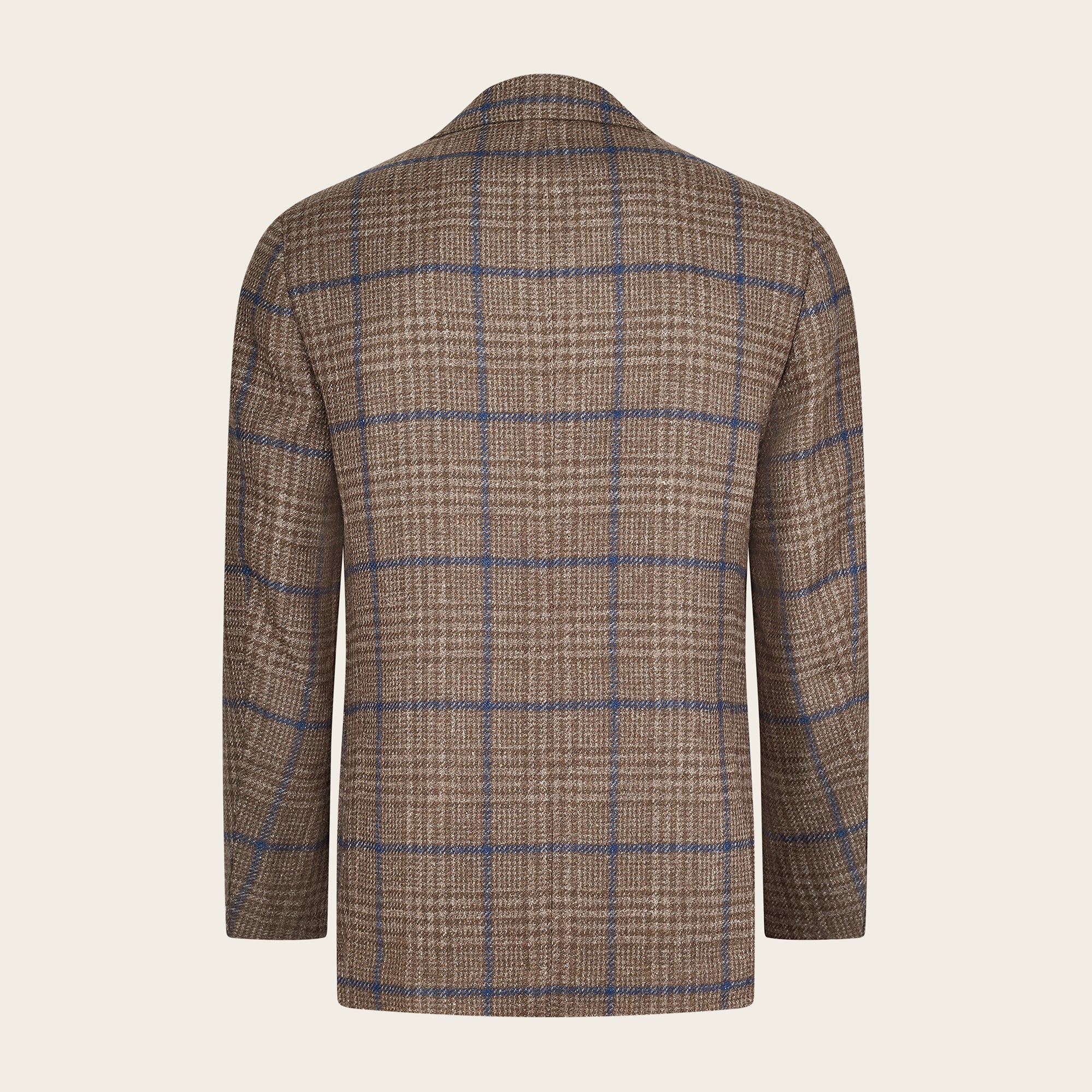 Vincenzo Brown Checked Jacket - Mandelli UK