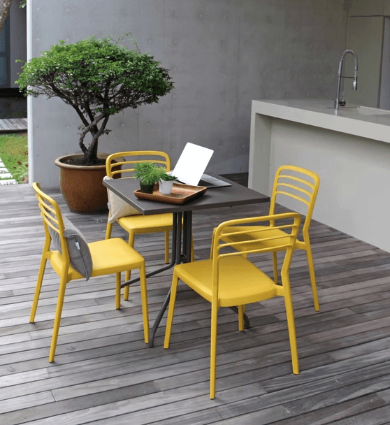 brown wooden 9-piece office table and chairs