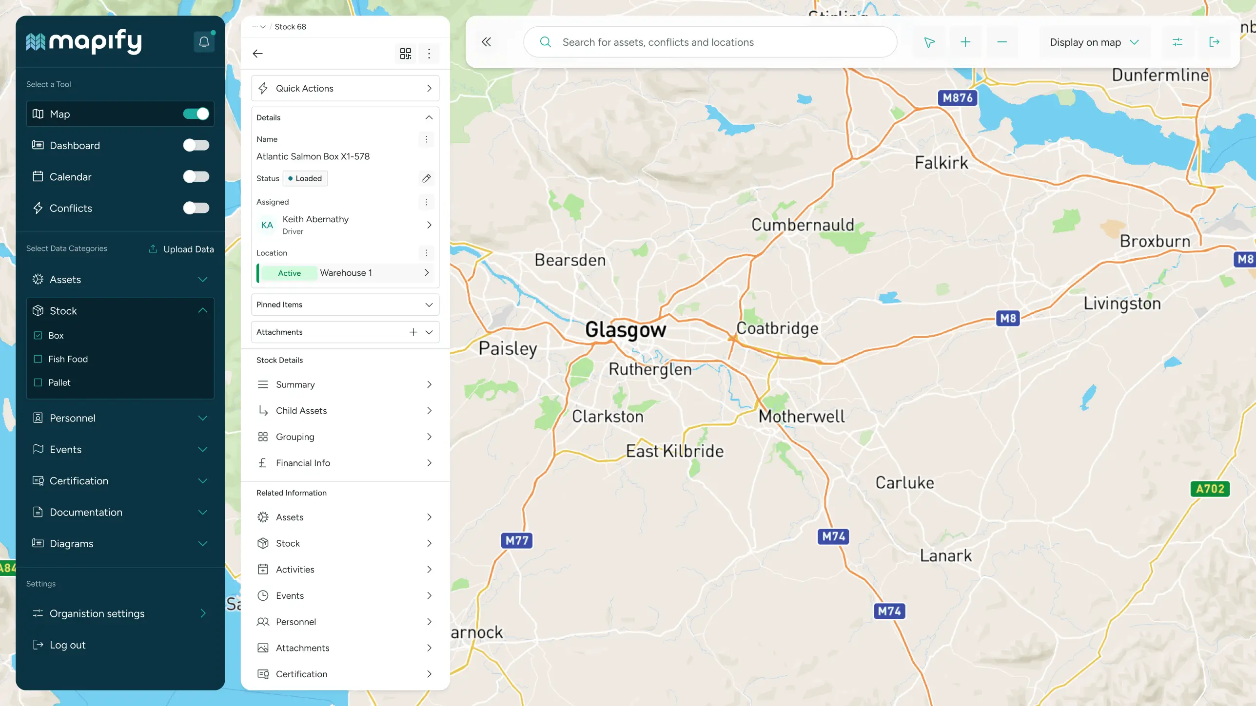 QR code identification