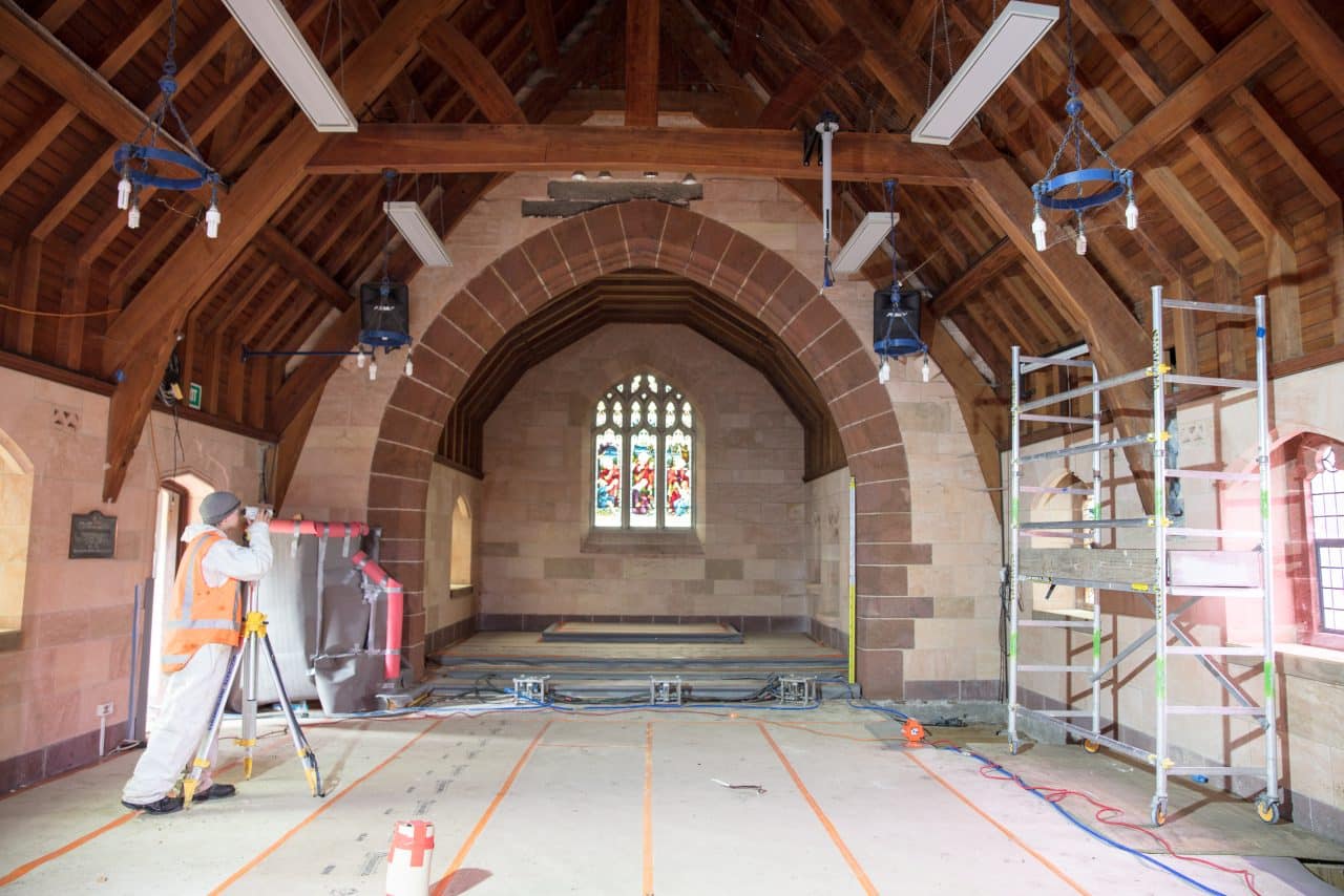 Mainmark Re-Levels Earthquake-Damaged Heritage Church Using JOG Computer-Controlled Grouting