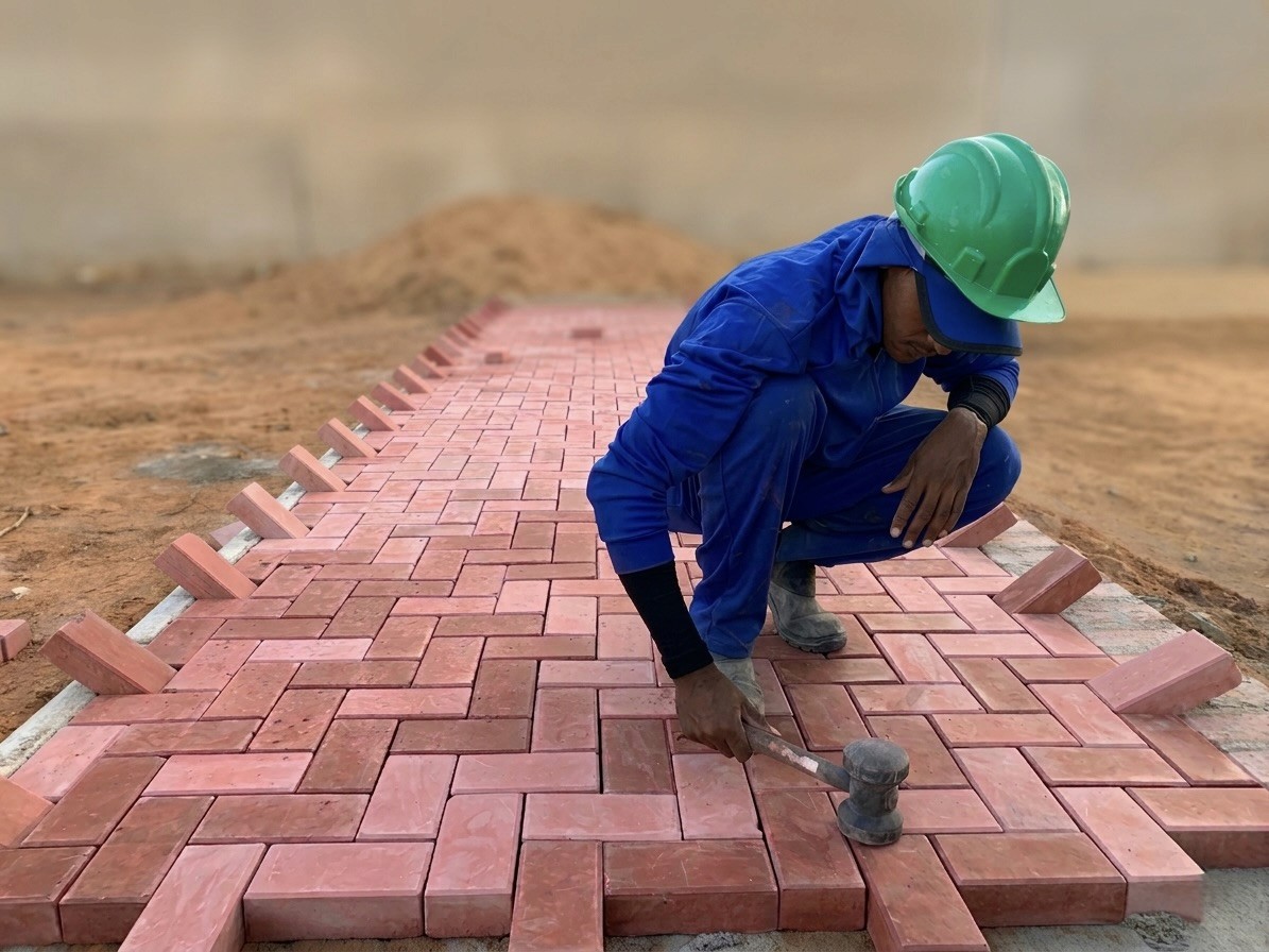 Purple spots on black background