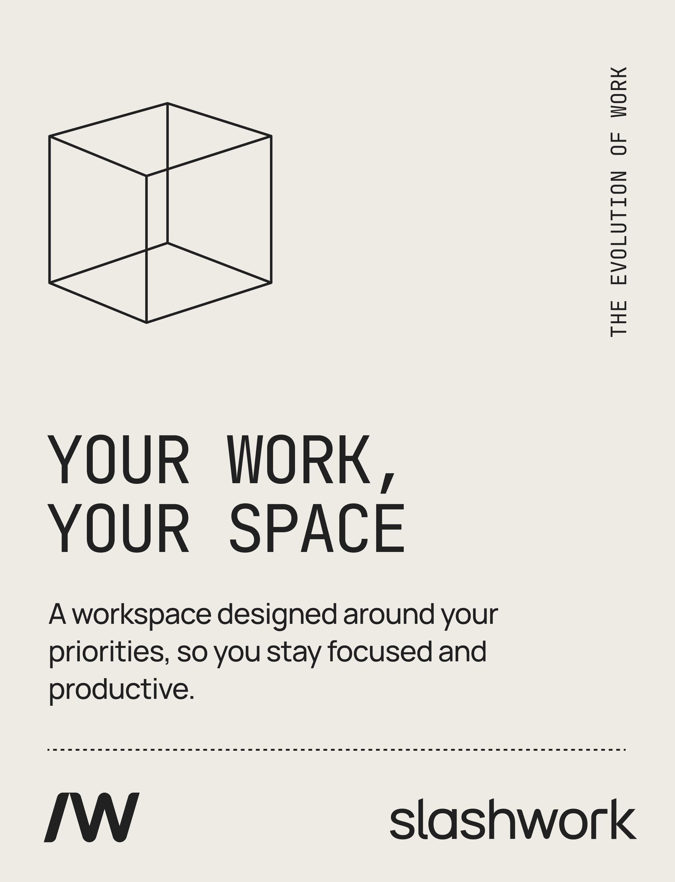 Your space, your work card design