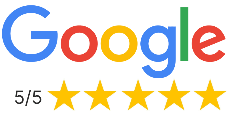 Cumulative Google 5 star reviews