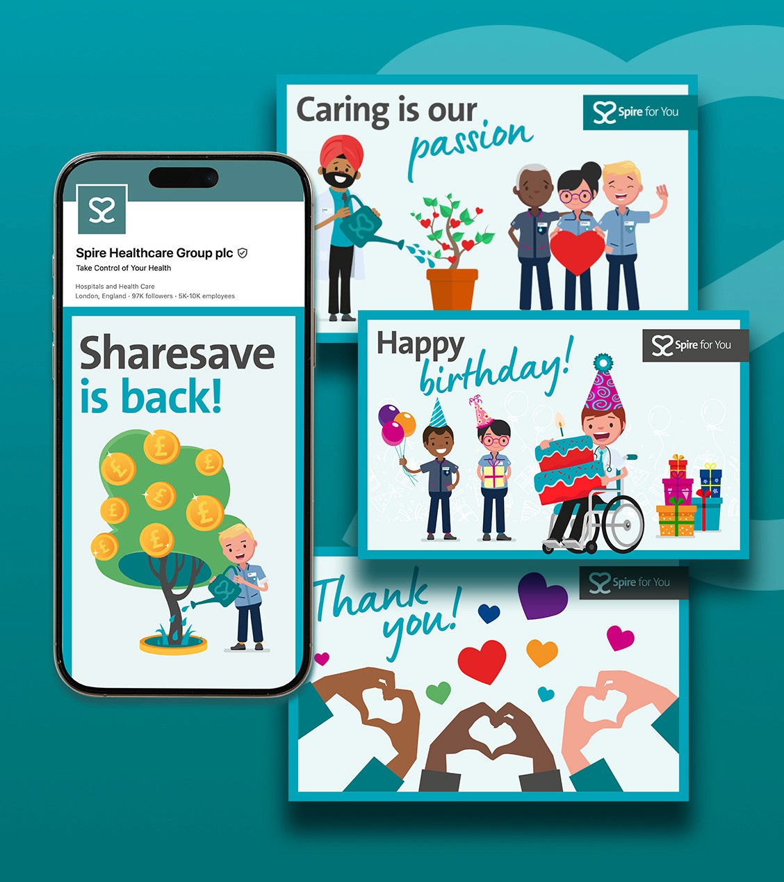 Sharesave Digital Artwork