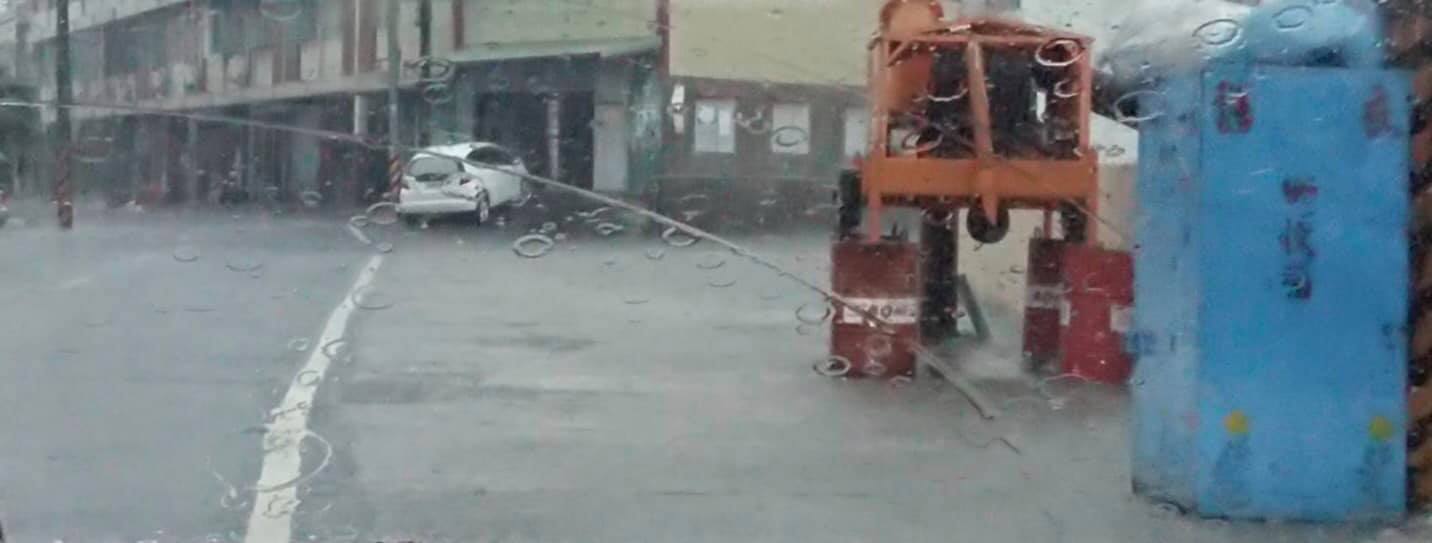 即時掌握7/19屏東強降雨時路面淹水及退水歷程
