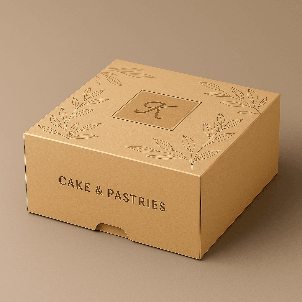 custom print cake box