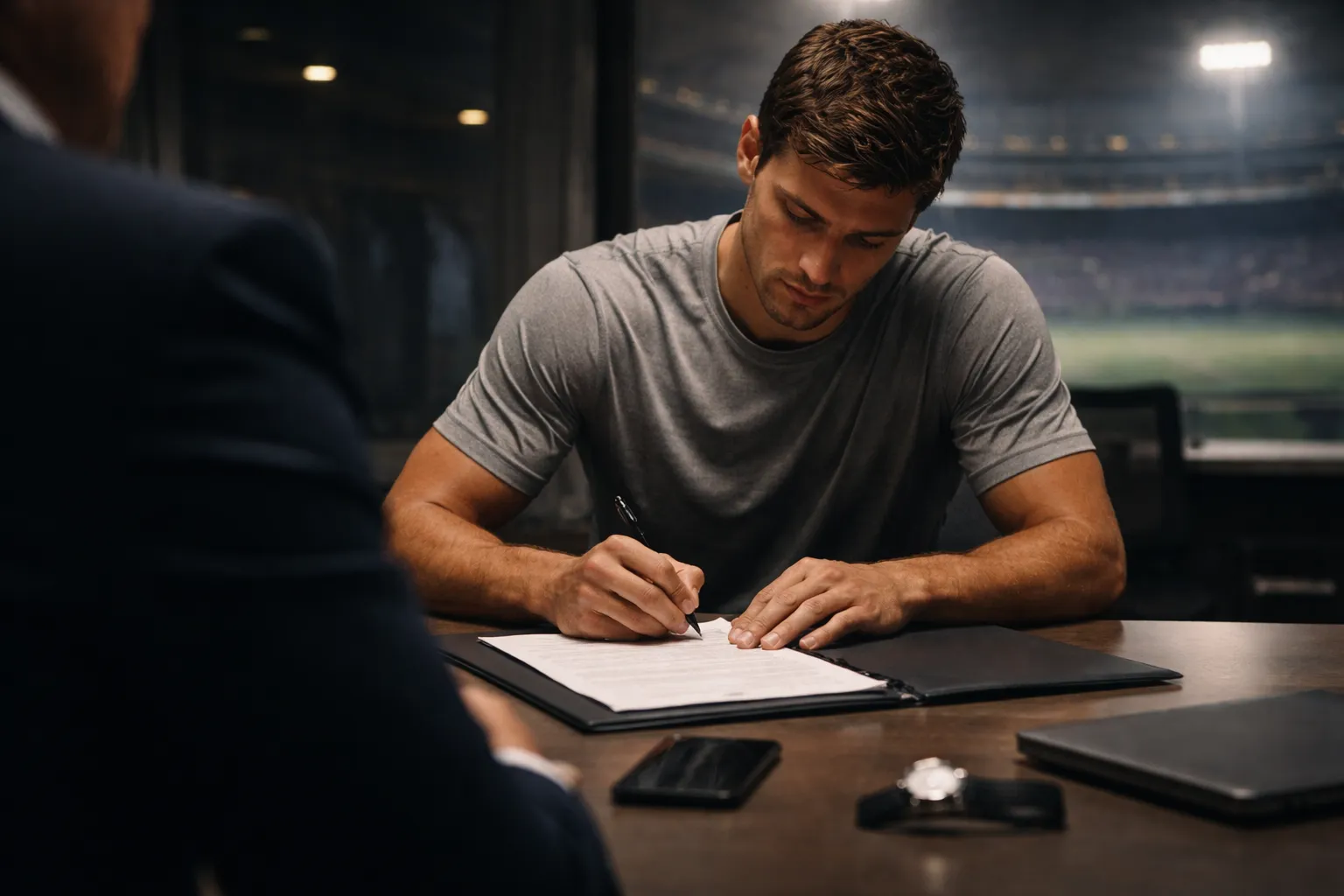 why athletes sign long term contracts, long term sports contracts explained, guaranteed money in sports contracts, athlete contract strategy, why players choose long contracts, sports contract risk management, guaranteed contracts vs short term deals, athlete career security, how sports contracts work, salary cap and long term contracts, athlete financial security, pro athlete contracts explained, long term deals in NFL NBA MLB, why athletes prefer guaranteed money, sports contract myths, athlete job security sports, endorsement value long term contracts, athlete contract structure explained, signing bonus vs salary sports, no trade clause athlete contracts