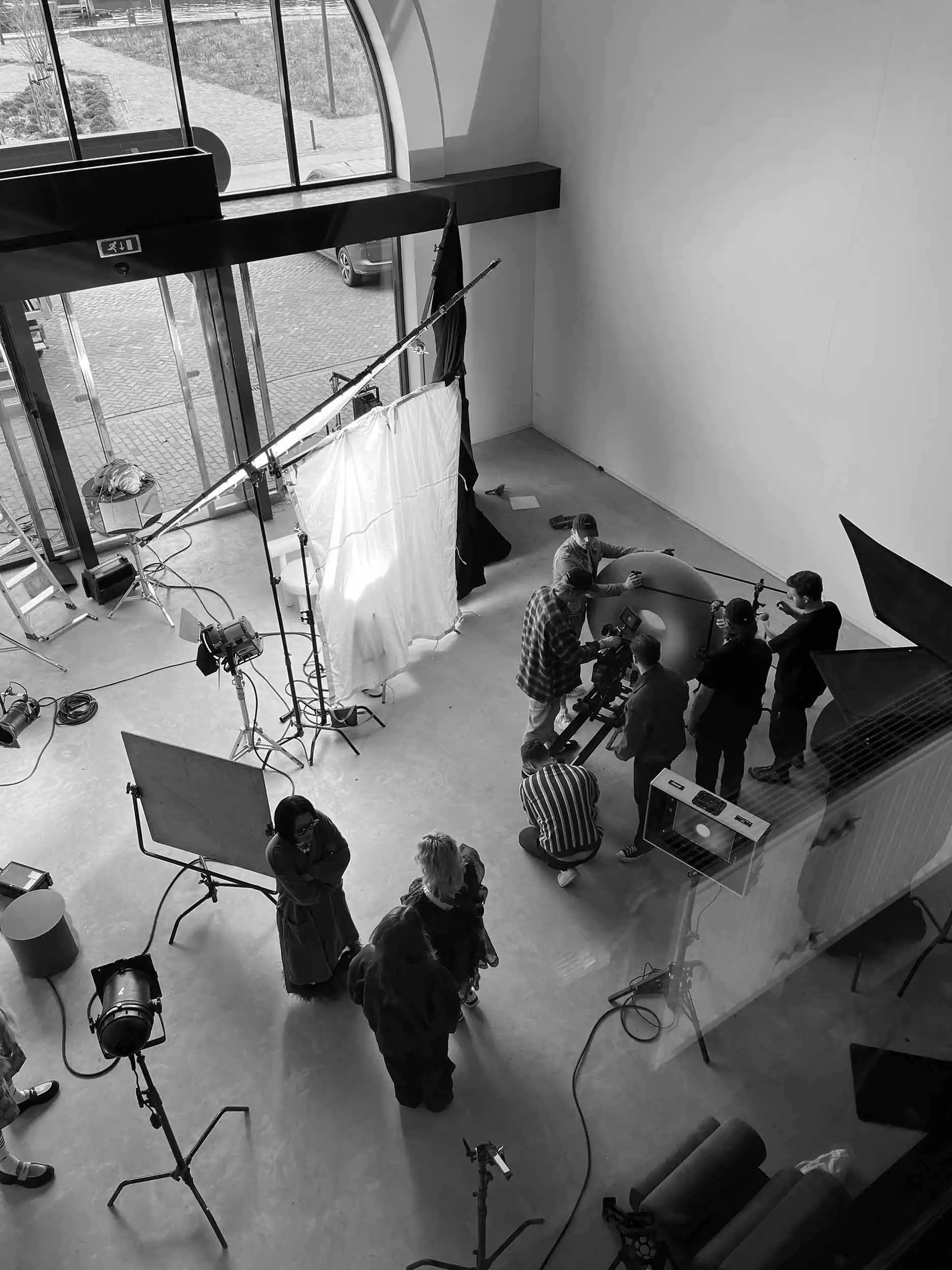 Portrait and selected visual work by Michiel Spijkers.