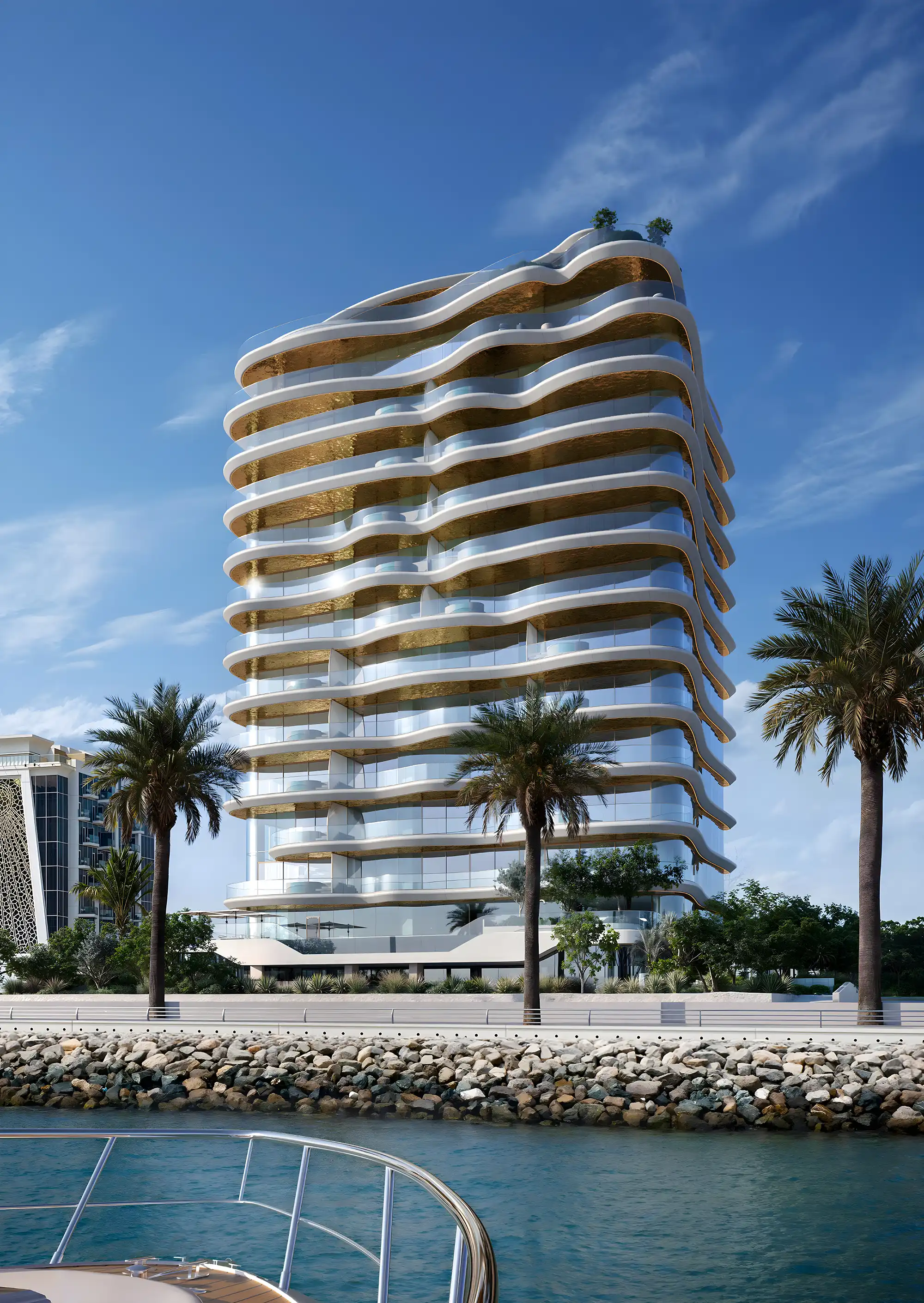 A luxurious property showcasing the most expensive real estate in the world, featuring Maison Margiela's signature design elements.