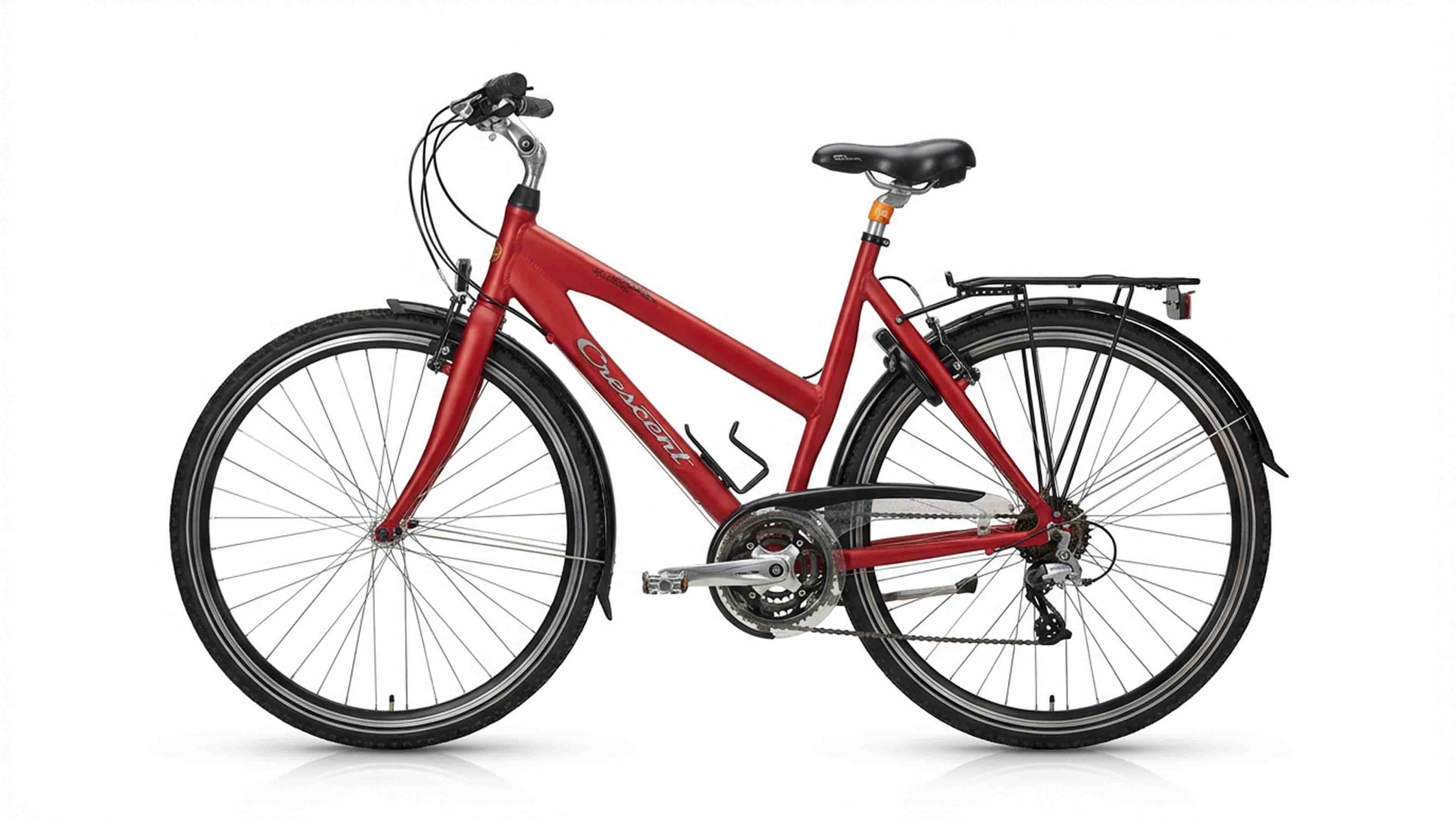 Helkama damcykel 28 tum med 6 växlar och pakethållare – begagnad cykel servad hos cykelverkstad i Uppsala med full cykel service.