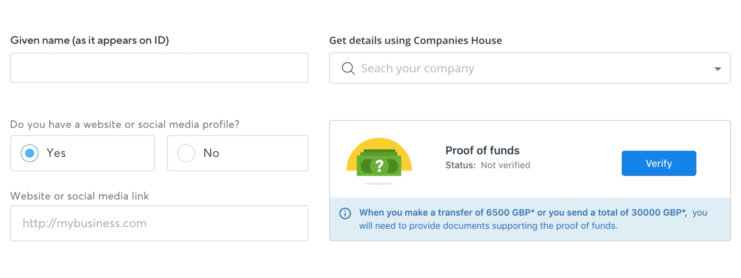 Screenshots of 4 competitors that solved user and legal problems in interesting ways.