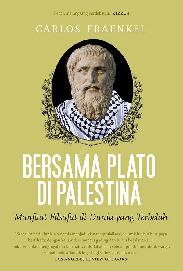 Cover book bersama plato di palestina