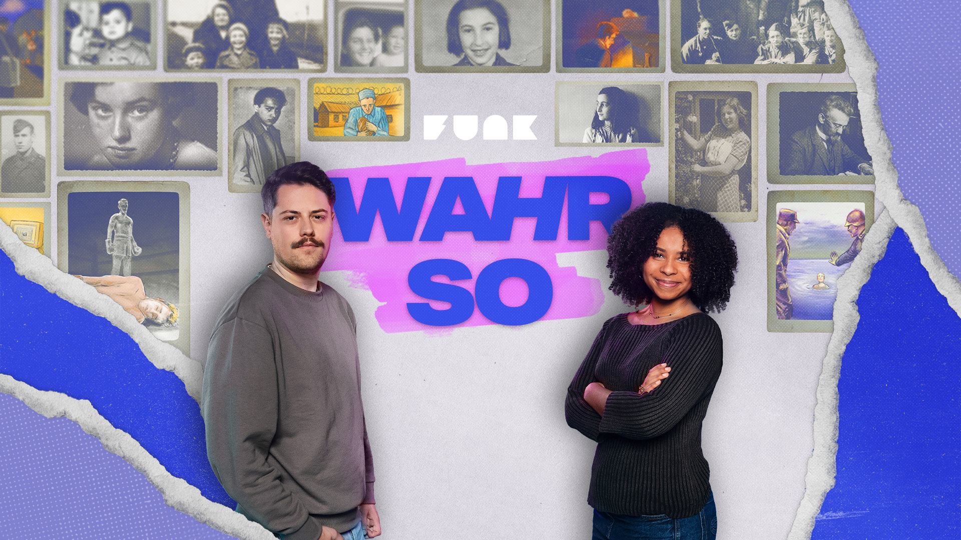 Design und Illustrationen für @wahr_so (TikTok) vom WDR