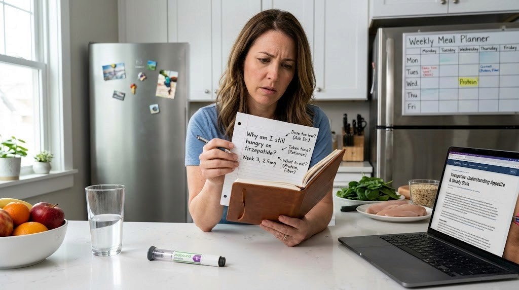 Why am I still hungry on tirzepatide