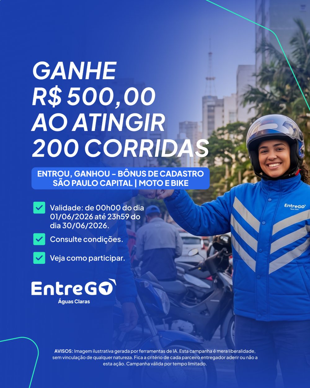 R$ 2.000 em Pix — Top 3 Bike