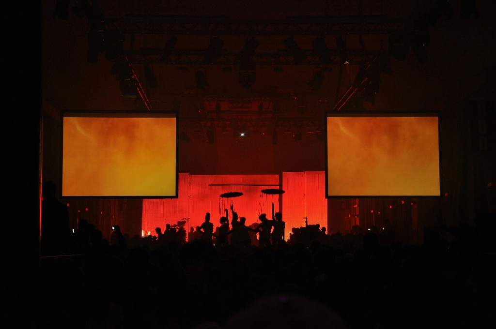 audience in a conference