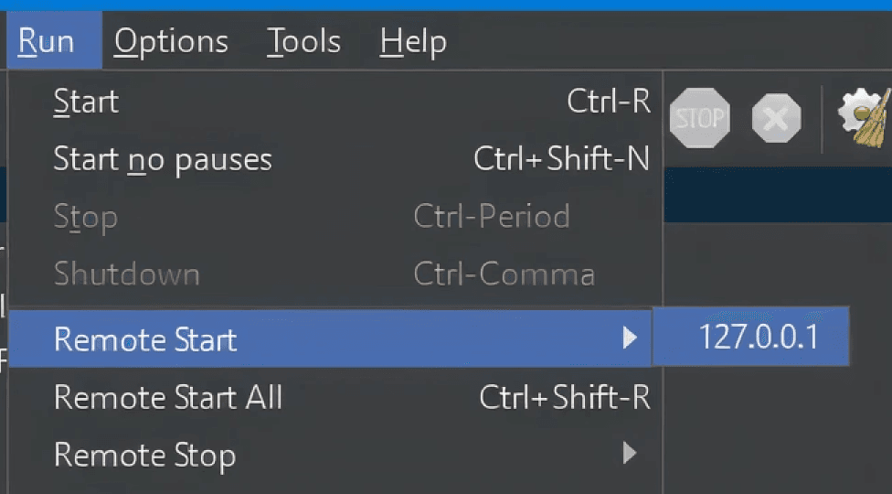 JMeter: There are several options for running tests