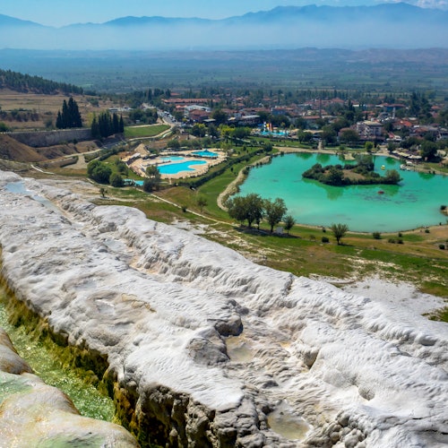 Mga tiket para sa Hierapolis at Travertines ng Pamukkale: Isang Araw na Paglilibot mula sa Bodrum sa Pamukkale