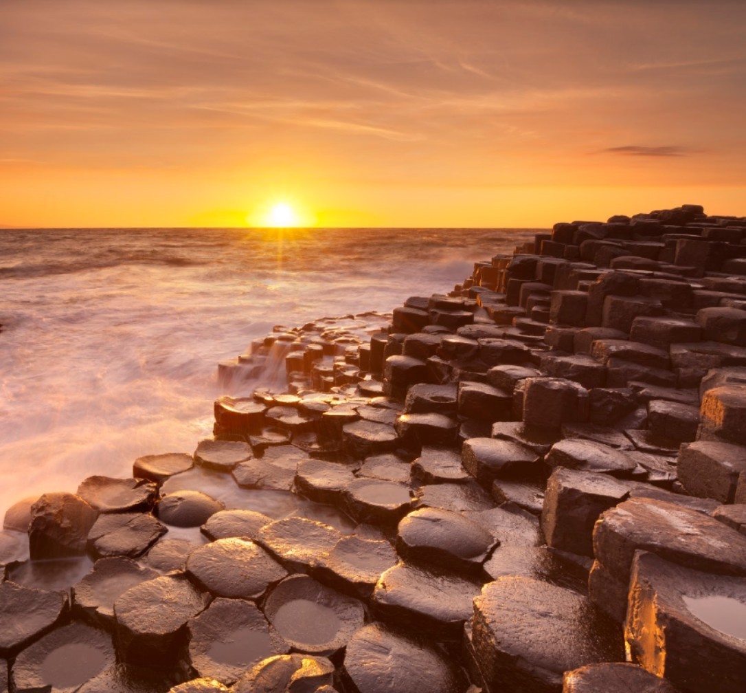 Giants Causeway - UNESCO World Heritage Site