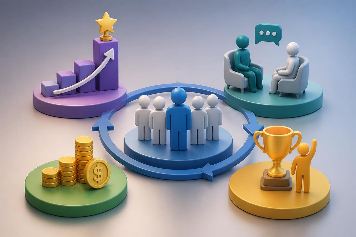 Sales team retention framework