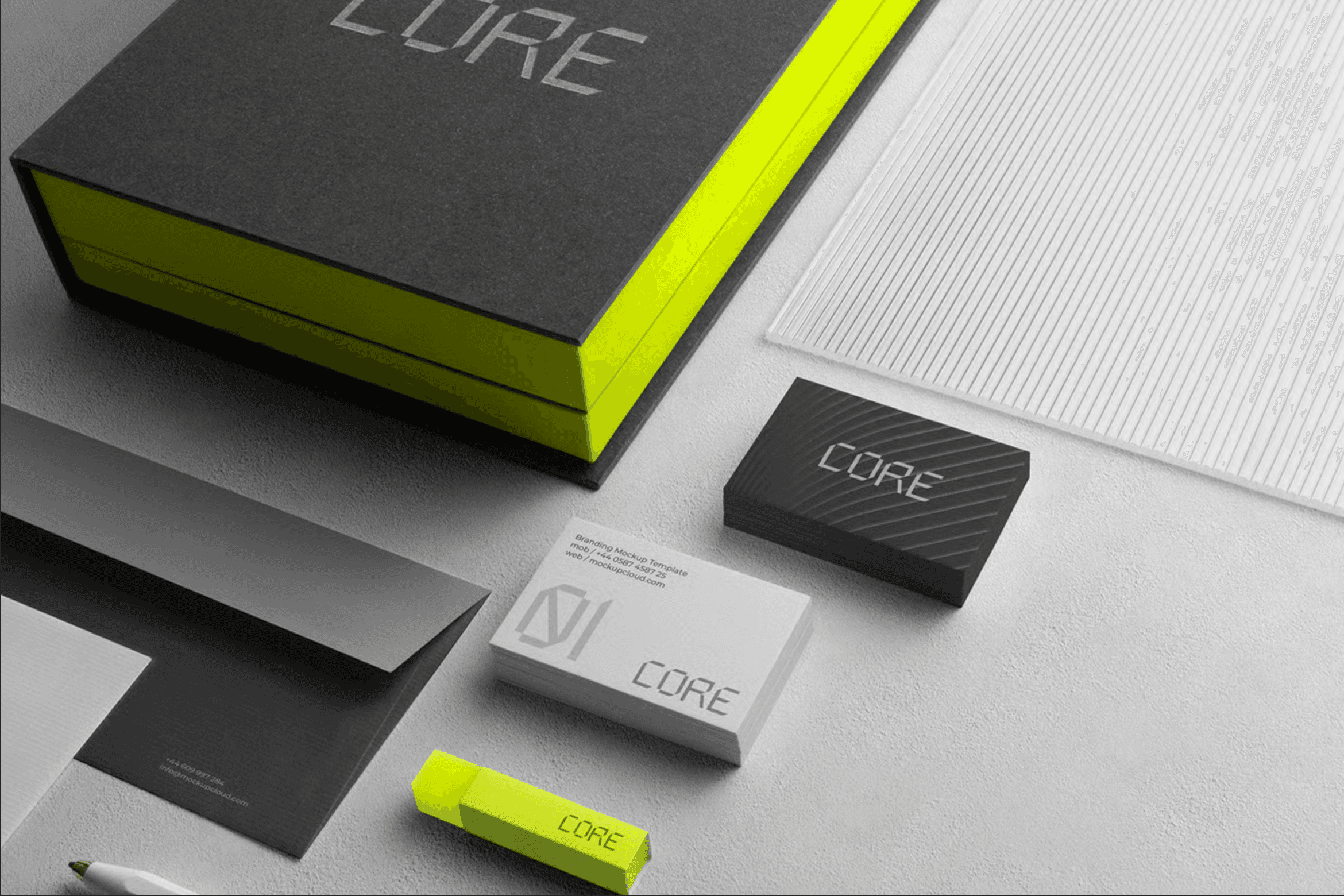 stationery mockup