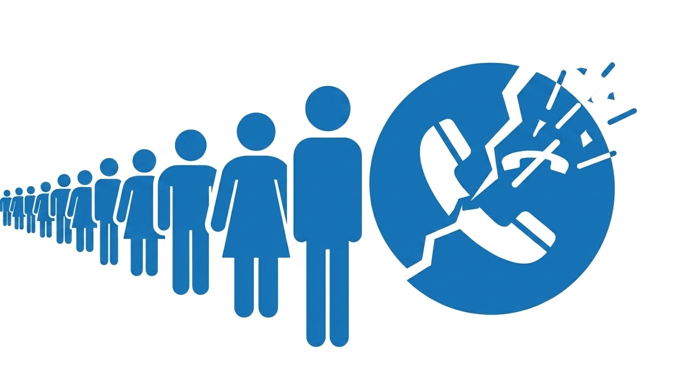 Why Customers Abandon Calls After Choosing to Engage concept illustration - RadMedia